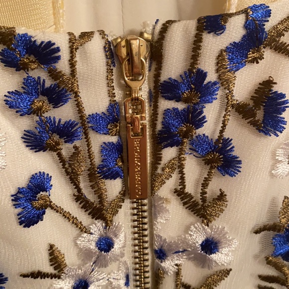 Bronx And Banco Poppy Floral Dress Sz L - Picture 10 of 12